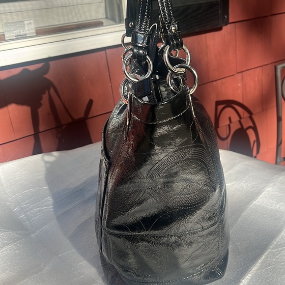 Coach Alex patent leather tote - Picture 9 of 16